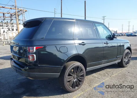 2022 Land Rover Range Rover Westminster из США, поврежденный, VIN SALGS2RU6NA463748